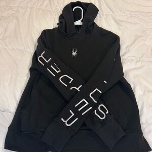 Black Spyder Hoodie L